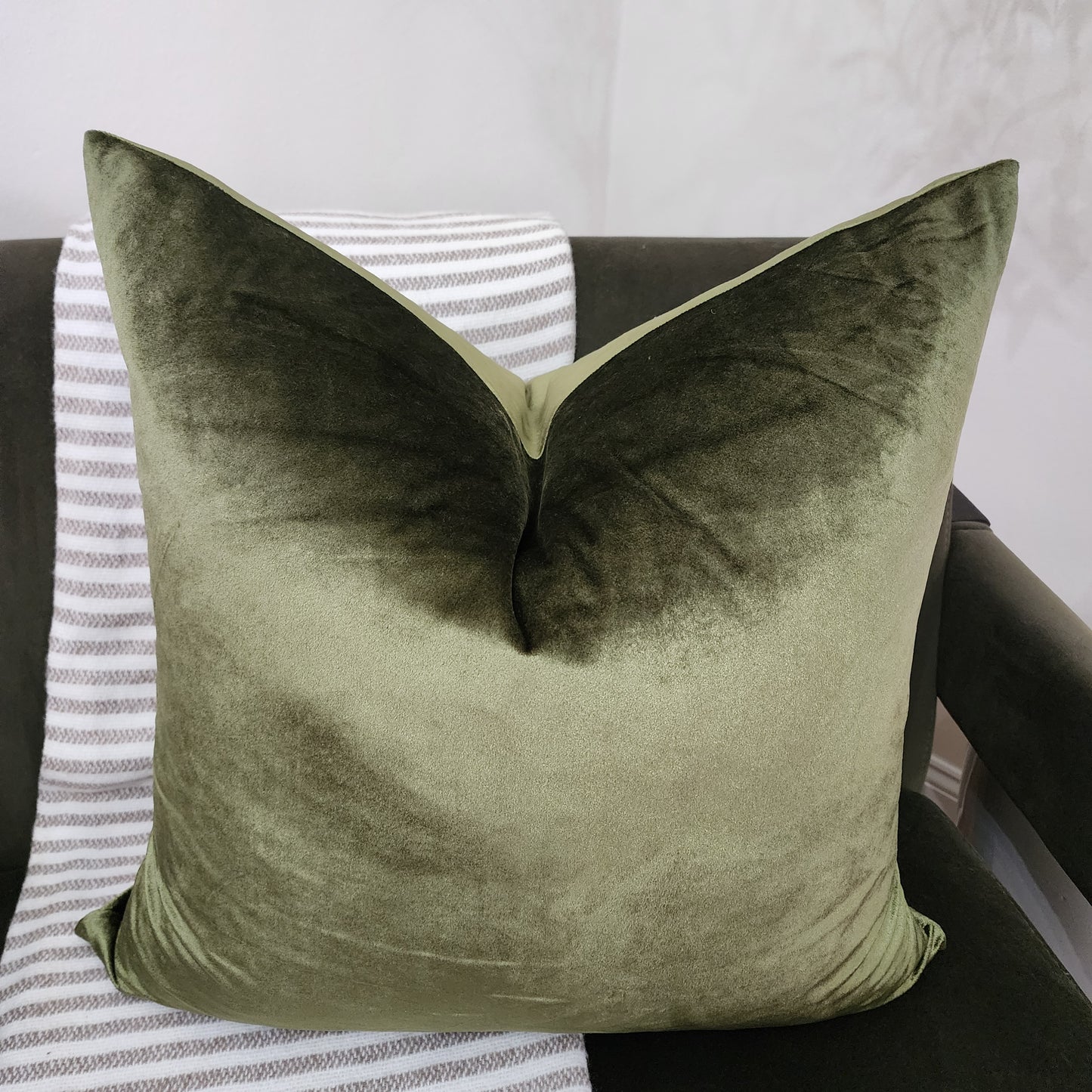 Velvet Olive green