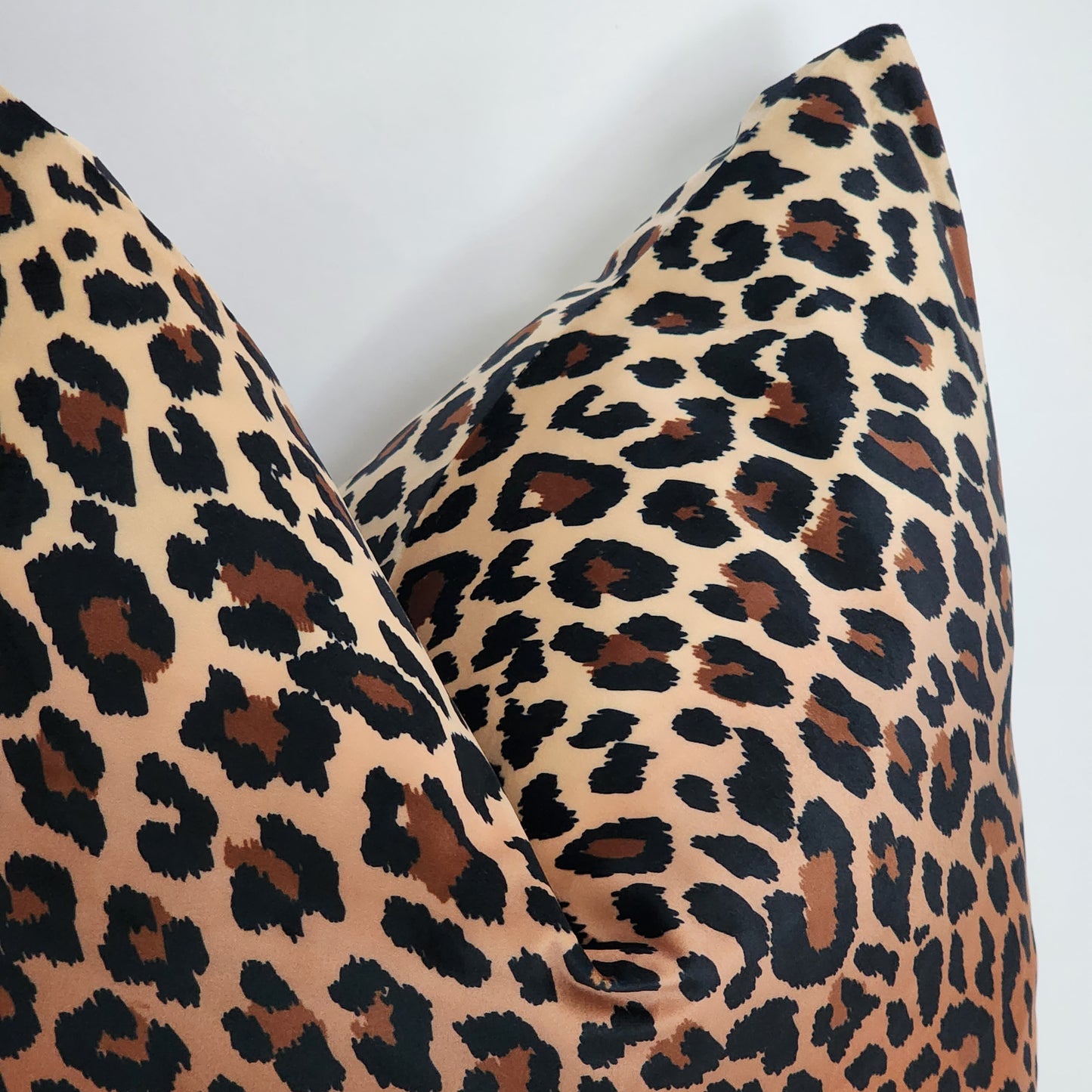 Leopard Velvet Pillow