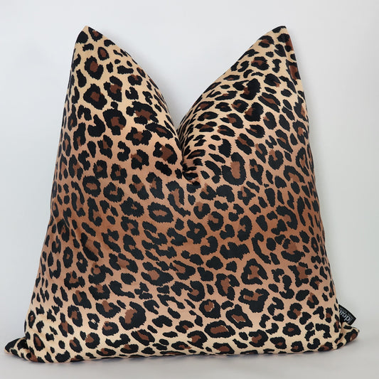 Leopard Velvet Pillow