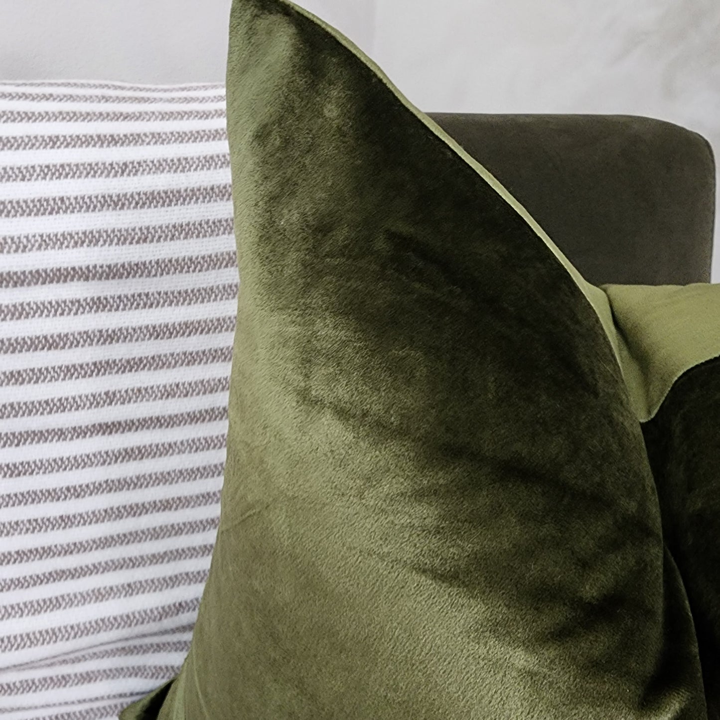 Velvet Olive green