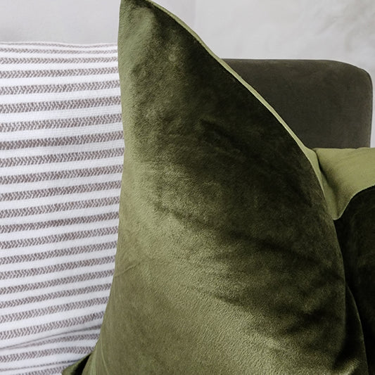Velvet Olive green