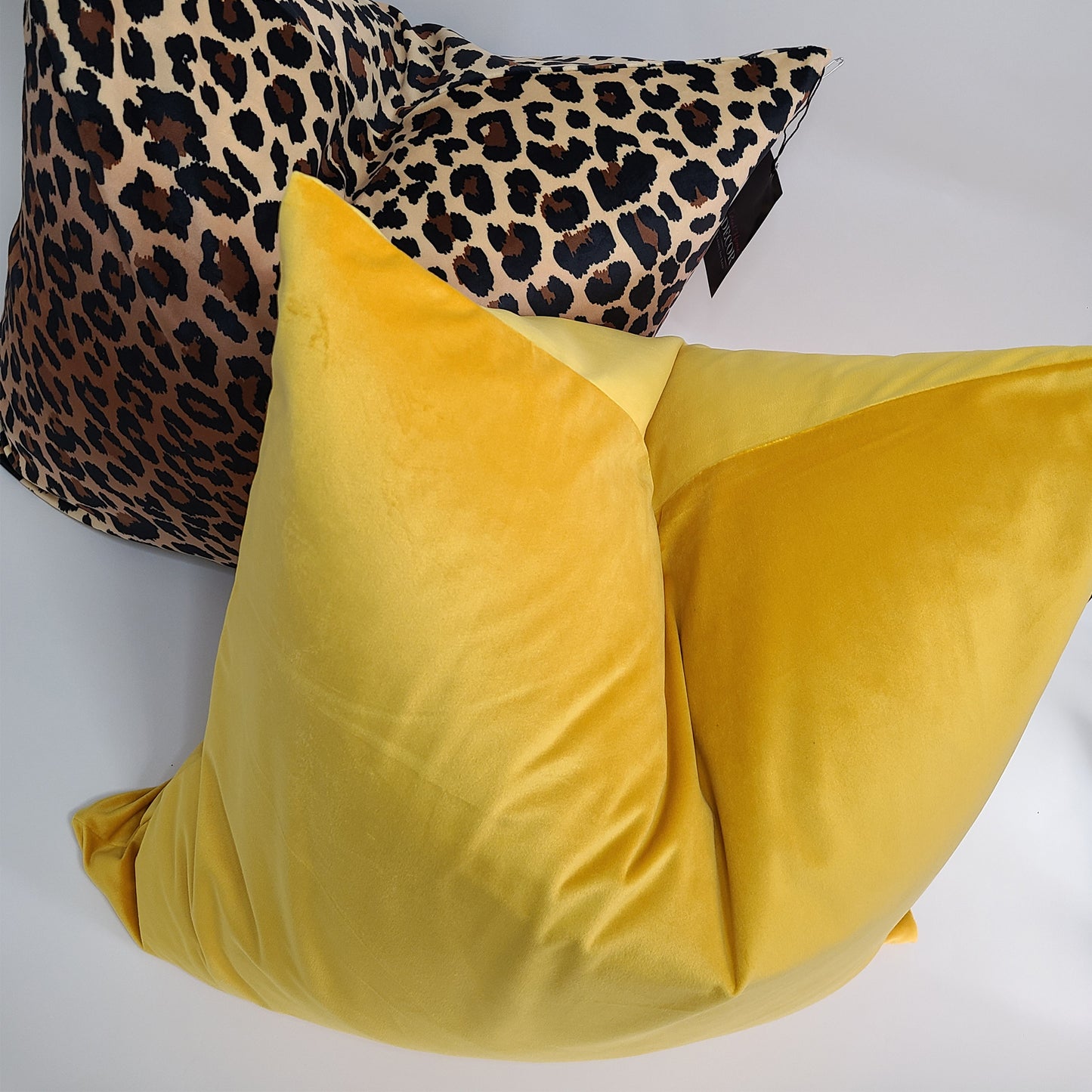 Mustard Yellow Solid Color Pillow