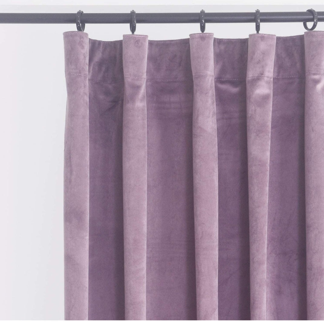 Lalic velvet curtain